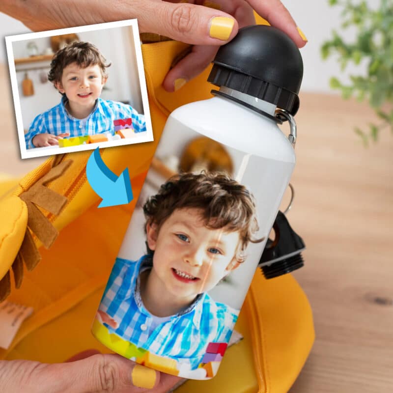 Botella Infantil con Foto personalizada