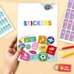 Miniatura de Pack de Etiquetas Adhesivas Infantiles para Objetos con Nombre personalizadas