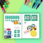 Miniatura de Pack de Etiquetas Adhesivas Infantiles para Objetos con Nombre personalizadas