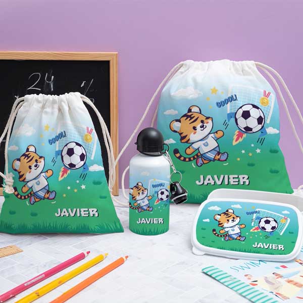 Estuche Infantil Fútbol personalizado