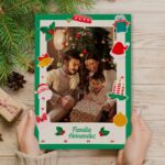 Miniatura de Calendario de Adviento Iconos Navideños con Foto y Texto personalizado