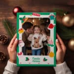 Miniatura de Calendario de Adviento Iconos Navideños con Foto y Texto personalizado