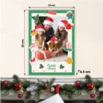 Miniatura de Calendario de Adviento Iconos Navideños con Foto y Texto personalizado