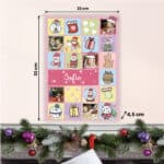 Miniatura de Calendario de Adviento Infantil Ventanitas con Fotos y Texto personalizado