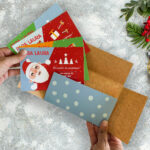 Miniatura de Tarjetas Rasca Cupones de Santa con Textos personalizadas