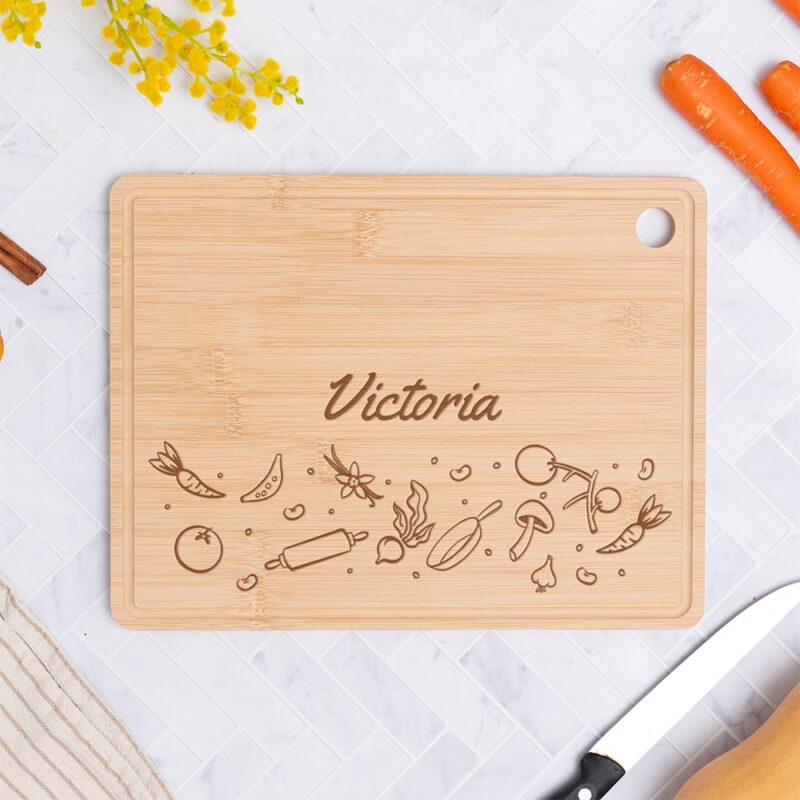 Tabla de Cortar Iconos con Nombre personalizada