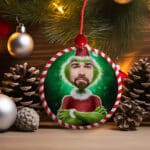 Miniatura de Pack de Adornos para Árbol de Navidad El Grinch con Foto personalizados