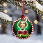 Miniatura de Pack de Adornos para Árbol de Navidad El Grinch con Foto personalizados