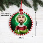 Miniatura de Pack de Adornos para Árbol de Navidad El Grinch con Foto personalizados