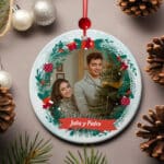 Miniatura de Pack de Adornos para Árbol de Navidad Guirnalda con Foto y Texto personalizados