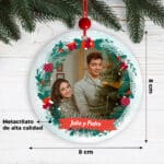 Miniatura de Pack de Adornos para Árbol de Navidad Guirnalda con Foto y Texto personalizados