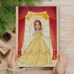 Miniatura de Calendario de Adviento Infantil Princesas con Foto y Nombre personalizado