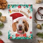 Miniatura de Calendario de Adviento Navidad para Perros personalizado