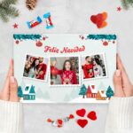 Miniatura de Caja de Dulces Feliz Navidad con Fotos personalizada