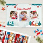 Miniatura de Caja de Dulces Feliz Navidad con Fotos personalizada