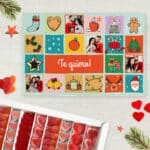 Miniatura de Caja de Dulces con Fotos en Ventanas y Texto personalizada