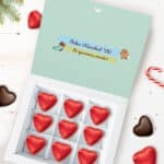 Miniatura de Caja de Dulces con Fotos en Ventanas y Texto personalizada