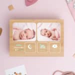 Miniatura de Caja de Recuerdos Nacimiento Bebé con Fotos y Datos personalizada