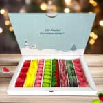 Miniatura de Caja de Dulces con Foto Grande y Texto Copos personalizada