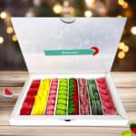 Miniatura de Caja de Dulces Muñecos de Nieve con Nombres personalizada