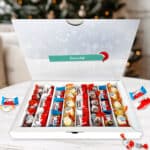 Miniatura de Caja de Dulces Muñecos de Nieve con Nombres personalizada