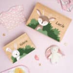 Miniatura de Caja de Recuerdos Infantil Animalitos con Nombre personalizada