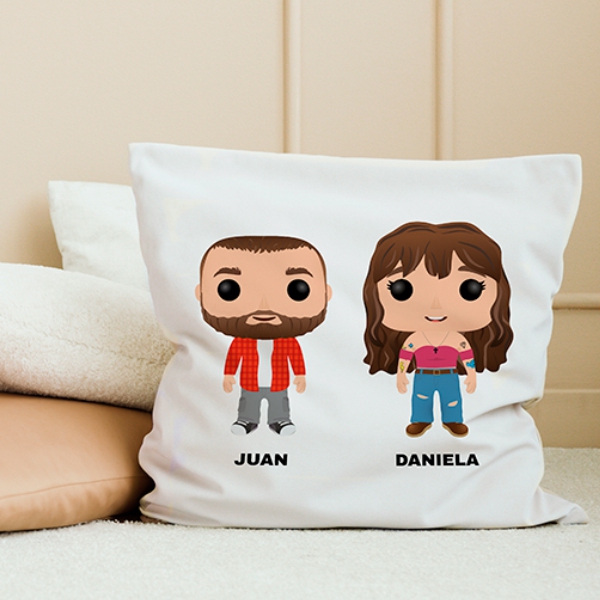 Cojín Funkos con Nombres personalizado