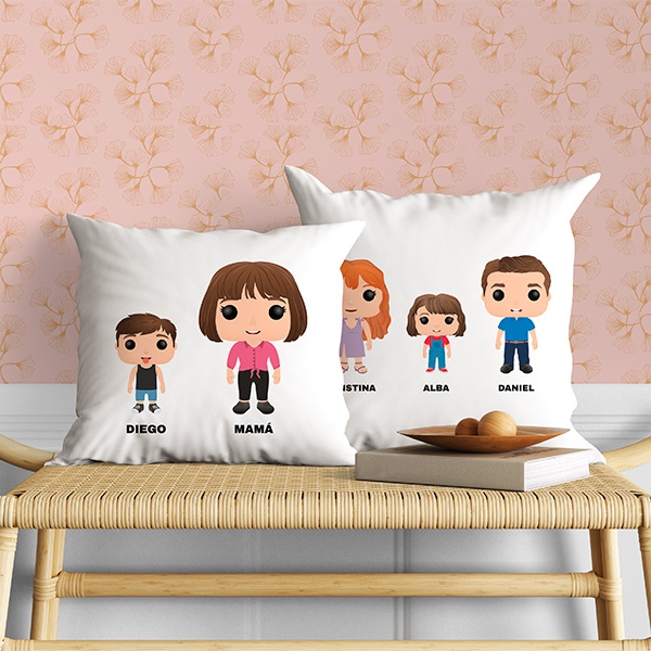 Cojín Funkos con Nombres personalizado