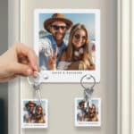 Miniatura de Colgador de Llaves con Foto y Texto personalizado