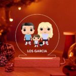 Miniatura de Lámpara Funkos con Texto personalizada