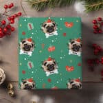 Miniatura de Papel de Regalo Mascotas con Foto y Nombre personalizado