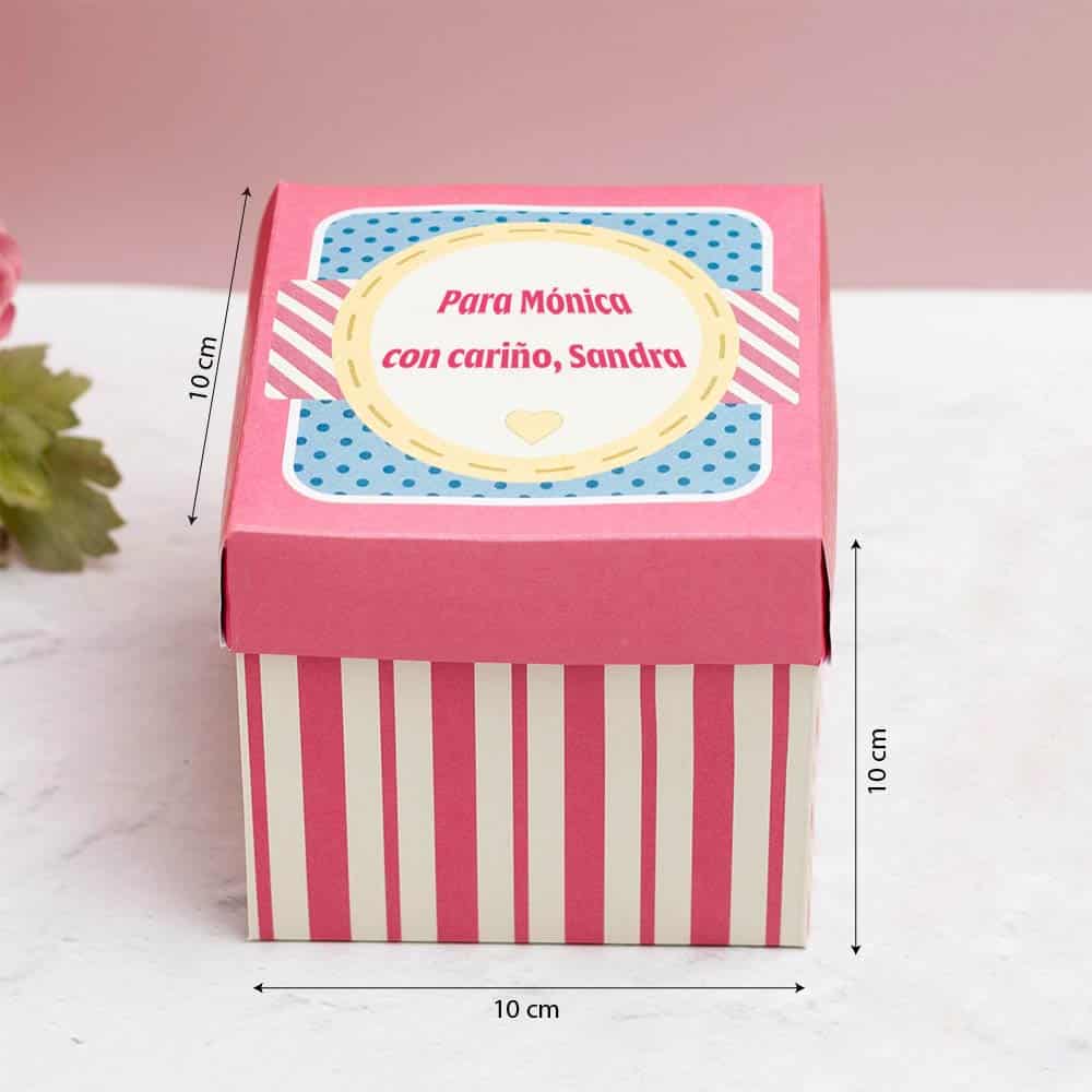 Caja Sorpresa para Amigas con Fotos y Textos personalizada