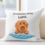 Miniatura de Cojín Reservado para tu Mascota con Nombre personalizado