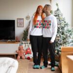 Miniatura de Pijama HO HO HO con Tres Fotos personalizado