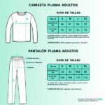 Miniatura de Pijama Renos con Nombres para Niños y Adultos personalizado