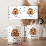 Miniatura de Taza Patitas con Nombre de Mascota personalizada