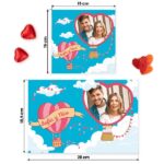 Miniatura de Caja de Dulces Globo del Amor con Foto y Nombre personalizada