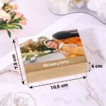 Miniatura de Caja de Fotos Acordeón con Foto y Texto personalizada