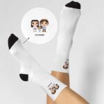 Miniatura de Calcetines Funkos con Texto personalizados