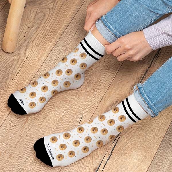 Calcetines Mascotas con Fotos personalizados