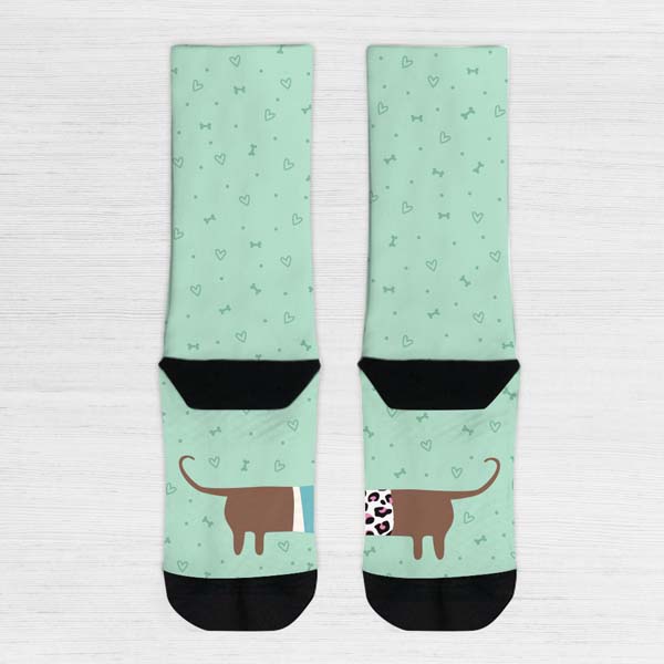 Calcetines Perrito con Nombre personalizados