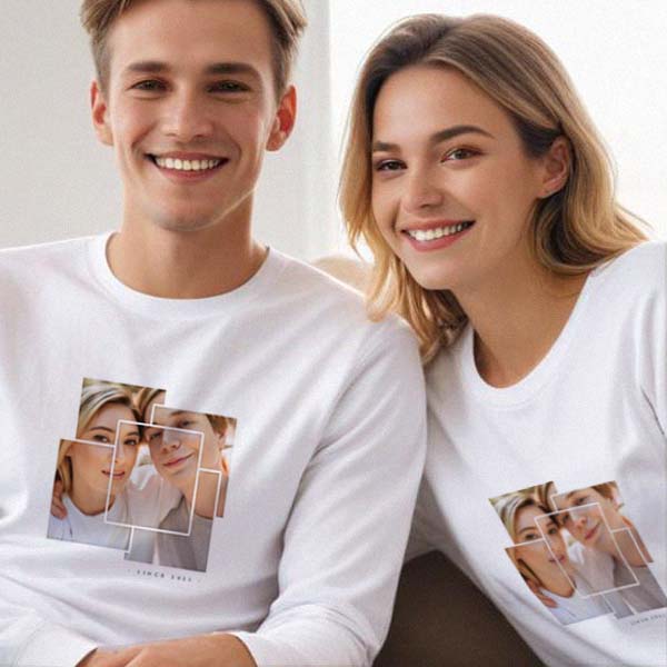 Camiseta Puzle con Foto personalizada