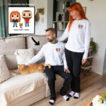Miniatura de Pijama Funkos Verano o Invierno con Texto personalizado