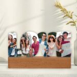 Miniatura de Placa Love con Fotos y Texto personalizada