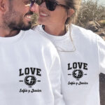 Miniatura de Sudadera Cupido con Nombres personalizada