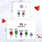 Miniatura de Caja de Dulces Muñecos con Texto personalizada