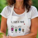 Miniatura de Delantal Muñecos con Texto personalizado