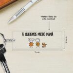 Miniatura de Llavero Muñecos con Texto personalizado