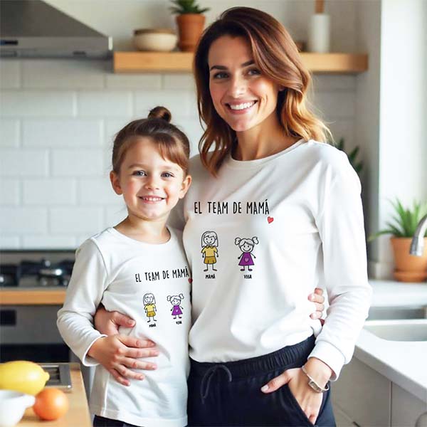 Pijama Muñecos Verano o Invierno con Texto personalizado