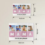 Miniatura de Puzle de Bloques Mamá con Cubos Horizontales personalizado